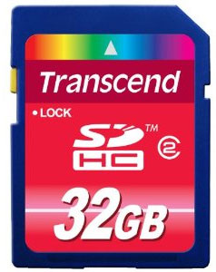 Карта памяти TRANSCEND SDHC 32 GB (CLASS 2)