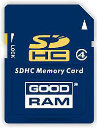 Карта пам'яті GOODRAM SecureDigitalCard 16 GB SDHC Class 4 RETAIL 9