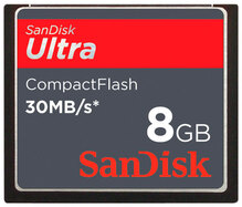 Карта памяти SANDISK CompactFlash 8 Gb Ultra