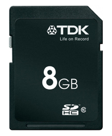 Карта пам'яті TDK SDHC CARD 8GB (CLASS 10)