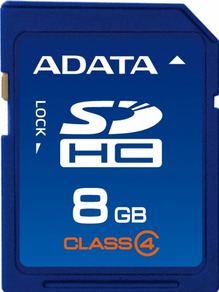 Карта пам'яті A-Data SDHC 8 GB Class 4