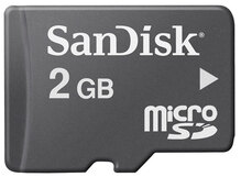 Карта пам'яті SANDISK microSD 2 Gb