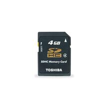 Карта памяти TOSHIBA 4 GB SDHC CLASS 4