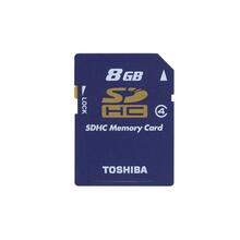 Карта памяти TOSHIBA 8GB SDHC CLASS 4