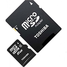 Карта памяти TOSHIBA microSDHC 8 GB Class 4