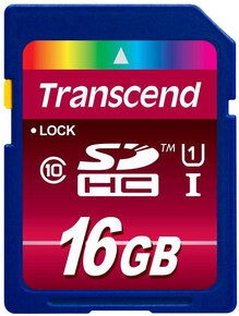 Карта памяти TRANSCEND SDHC 16 GB (CLASS 10) UHS-I Ultimate X600 (TS16GSDHC10U1)