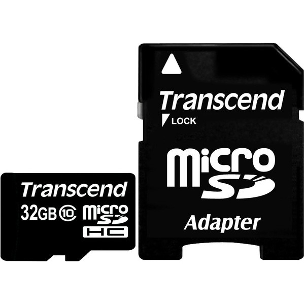 

Карта памяти TRANSCEND microSDHC 32 GB Class 10 (TS32GUSDHC10), microSDHC 32 GB Class 10