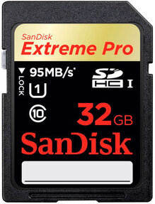 Карта памяти SANDISK SDHC 32 Gb Extreme Pro (SDSDXPA-032G-X46)