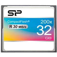 Карта памяти SILICON POWER Compact Flash 32Gb 200x (SP032GBCFC200V10)