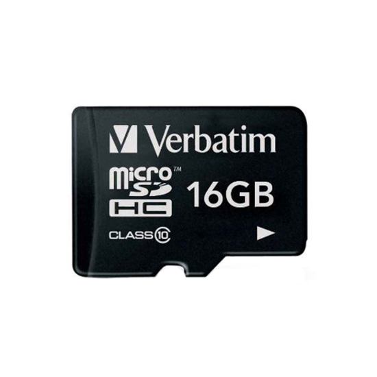 Карта пам'яті VERBATIM microSDHC CARD 16Gb 44010 (CLASS 10)