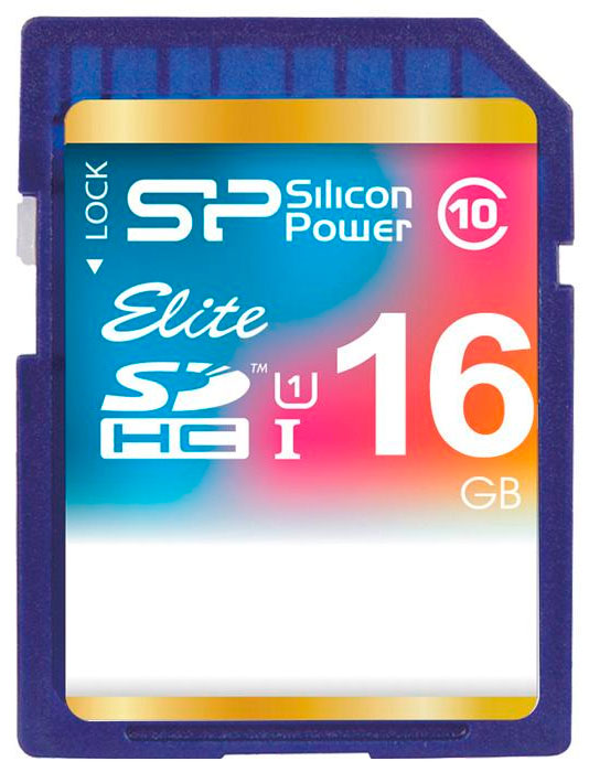 Карта пам'яті SILICON POWER SDHC 16GB Class 10 UHS-I Elite