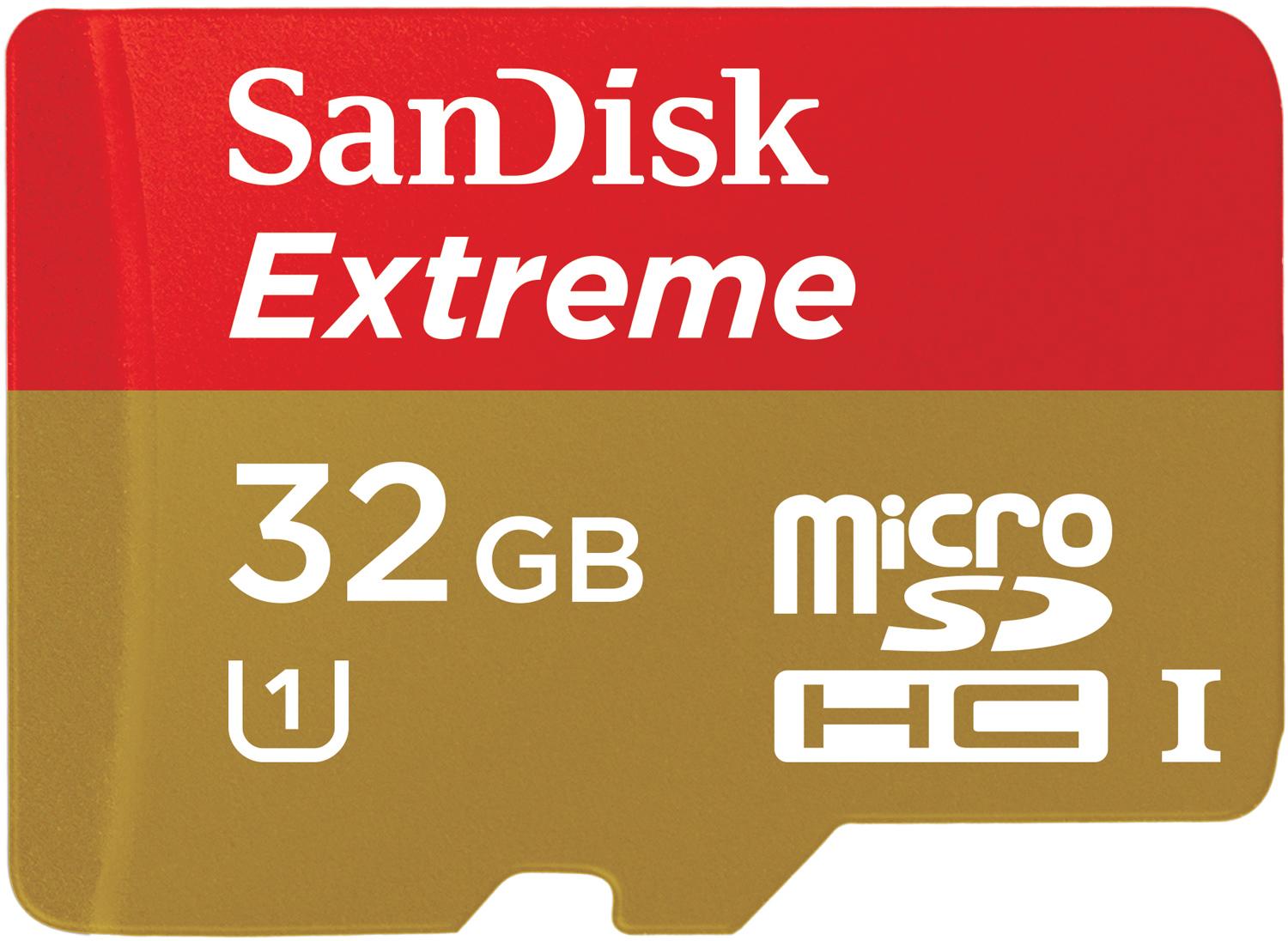 Карта памяти SANDISK microSDHC 32GB Extreme PLUS Class 10 UHS-I