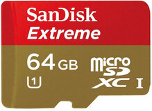 Карта памяти SANDISK microSDXC 64 Gb Extreme Class 10 UHS-I