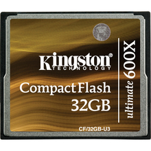 Карта памяти KINGSTON Compact Flash 32 GB (X600) Ultimate (90MB/s)