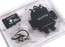 Карта памяти QUMO MicroSDHC 32GB Сlass10 USB card reader Black