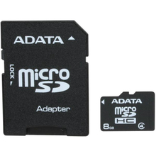 Карта памяти A-DATA microSDHC 32 Gb class 4 UHS-I (AUSDH8GCL4-RA1)