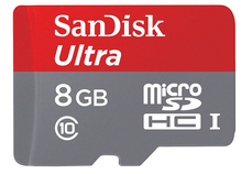 SANDISK microSDHC 8GB Mobile Ultra Class 10 UHS 48MB/s