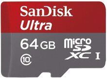 Карта памяти SANDISK microSDXC 64GB Mobile Ultra Class 10 (SDSDQUAN-064G-G4A)