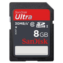 Карта пам'яті SANDISK SDHC 8GB Ultra Class 10