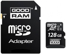 Карта пам'яті GOODRAM 128 GB microSDXC class 10 UHS-I + SD Adapter