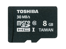 Карта пам'яті TOSHIBA microSDHC 8 GB Class 10+SD ADAPTER