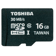 Карта памяти TOSHIBA microSDHC 16 GB Class 10 UHS-I