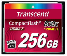 Карта памяти TRANSCEND CF 256GB(800X)