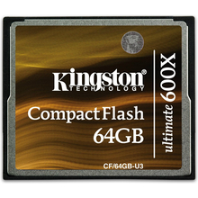 Карта памяти KINGSTON Compact Flash 64 GB (X600) Ultimate (90MB/s)