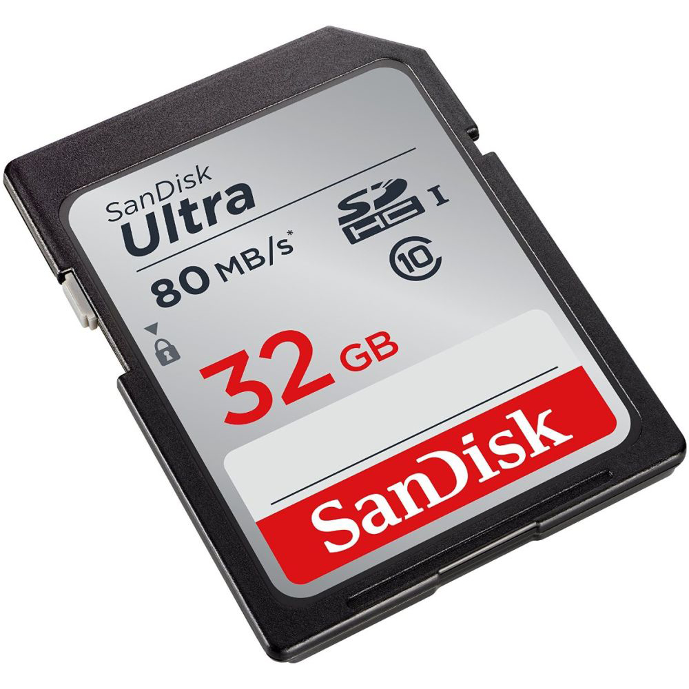 Карта памяти SANDISK SDHC 32GB Ultra Class 10 (SDSDUNC-032G-GN6IN) Тип карты SDHC