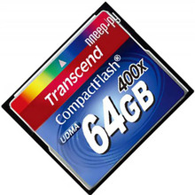 Флеш-драйв TRANSCEND Карта памяти CF 64GB(400x)