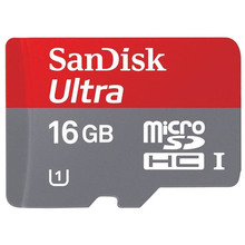 Карта пам'яті SANDISK Ultra 16GB microSDHC Class 10 UHS-I, 30MB/s