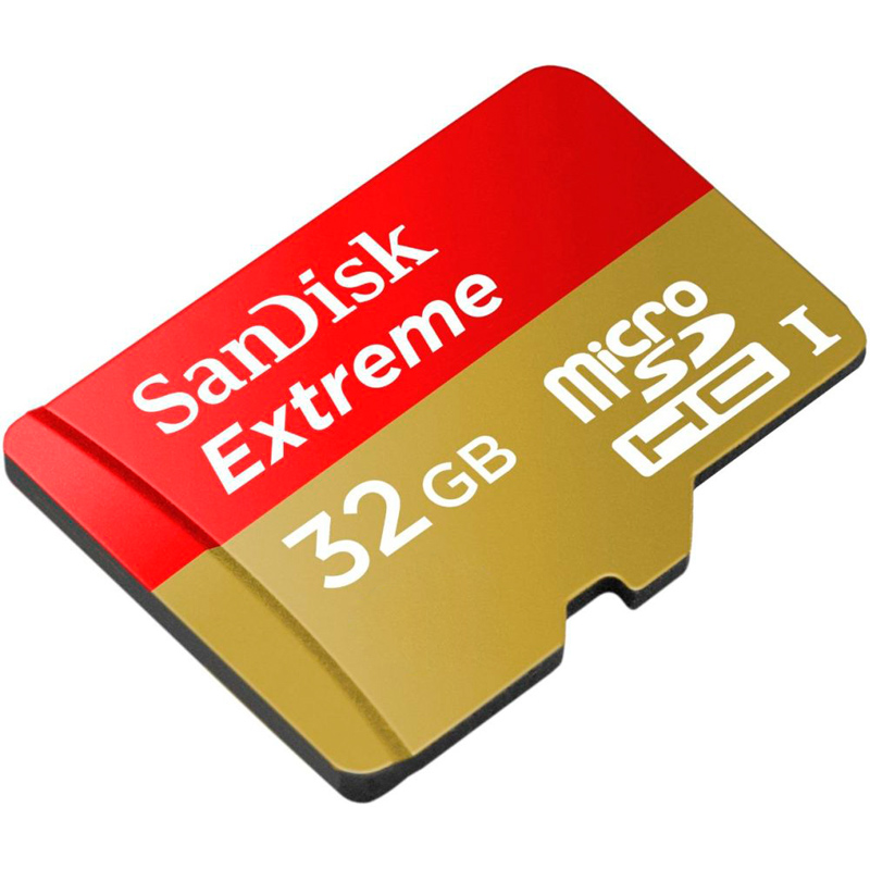 Карта памяти SANDISK Extreme 32GB microSDHC Class 10 UHS-I (SDSQXNE-032G-GN6AA) Тип карты micro-SDНС