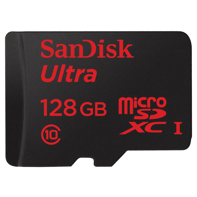 SANDISK Ultra 128GB microSDXC Class 10 UHS-I 80MB/s