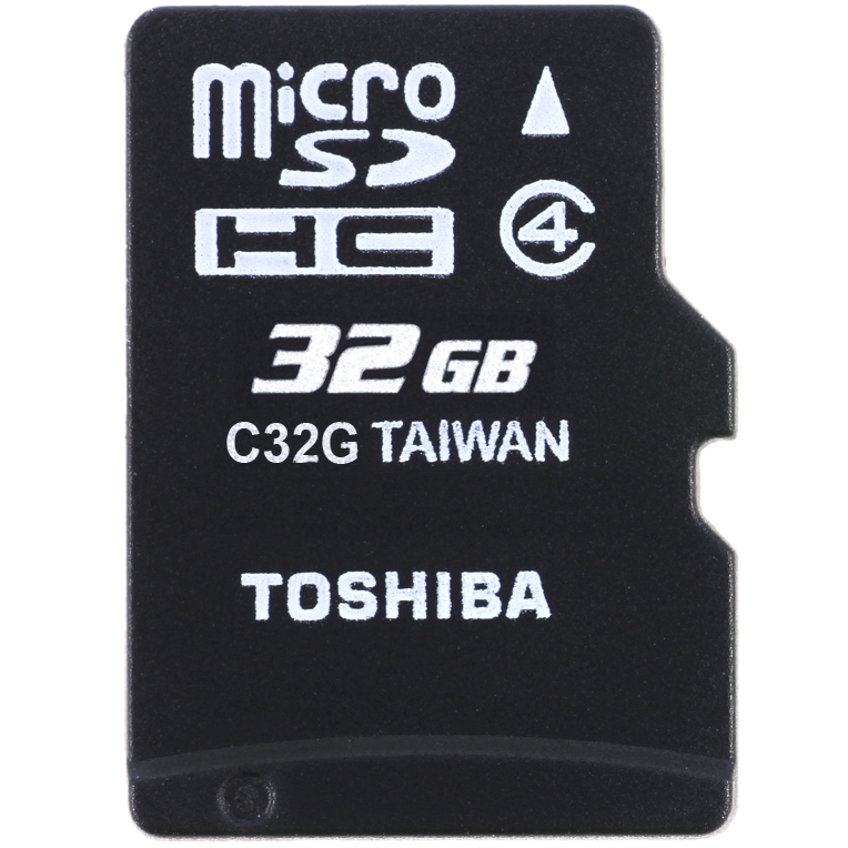 Карта пам'яті TOSHIBA M102 microSDHC 32 GB Class 4 + SD adapter (THN-M102K0320M2) Тип карти micro-SDНС