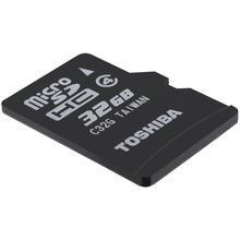 Карта пам'яті TOSHIBA M102 microSDHC 32 GB Class 4 + SD adapter (THN-M102K0320M2)