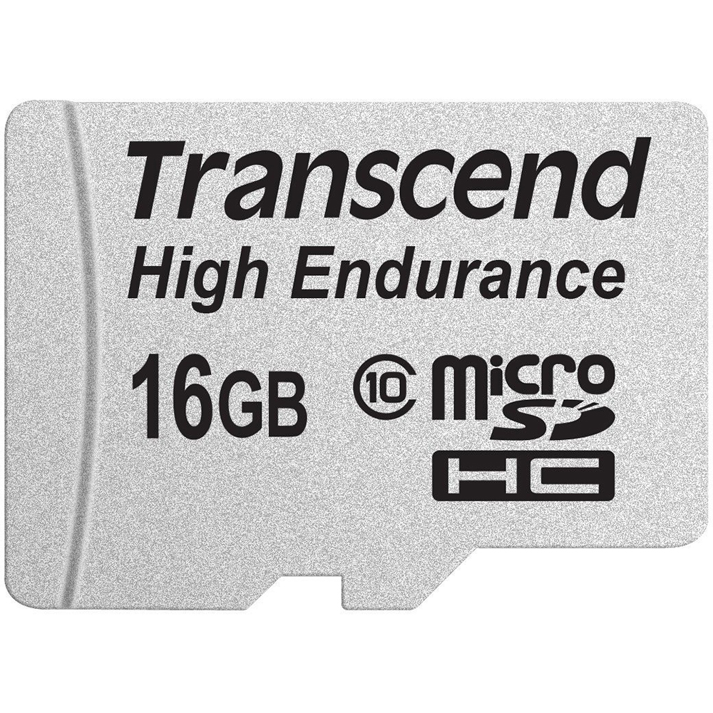 Карта памяти TRANSCEND microSDHC 16 GB Class 10 High Endurance (TS16GUSDHC10V) Тип карты micro-SDНС