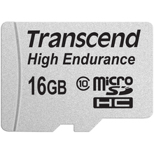 Карта памяти TRANSCEND microSDHC 16 GB Class 10 High Endurance (TS16GUSDHC10V)