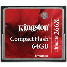 Карта памяти KINGSTON Compact Flash 64 Gb 266x (CF/64GB-U2)