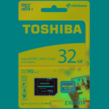 Карта памяти TOSHIBA EXCERIA M302 microSDHC 32 GB Class 10 UHS-I (THN-M302R0320EA)