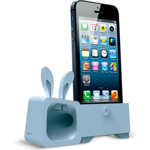 Підставка OZAKI O!music Zoo A Rabbit для iPhone 5/5s/SE Grey (OM936RA)