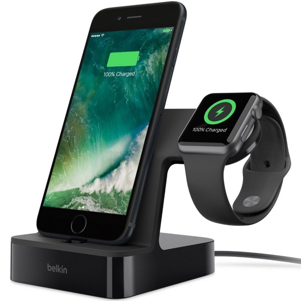 Док-станція BELKIN PowerHouse iWatch + iPhone black (F8J200vfBLK) Bluetooth False