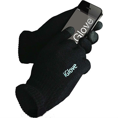 

Перчатки для сенсорных экранов AIRON IGLOVE black (5012345678900), Перчатки IGLOVE black