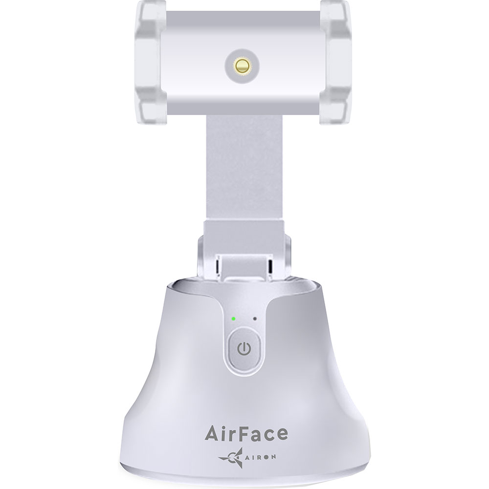 Тримач телефону AIRON 360° AirFace білий (6126755803218) Додаткові характеристики відстеження особи, відстеження об'єкта, датчик руху, обертання на 360°