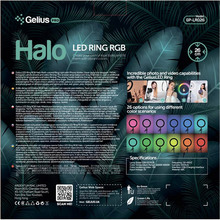 Кольцевая LED лампа Gelius Pro Halo RGB Ring 26 см (GP-LR026)