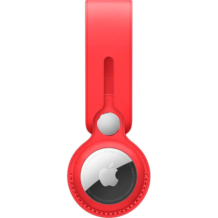 apple AirTag Leather Loop - (PRODUCT)RED