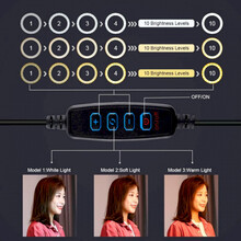 Набір для блогера PULUZ PKT3062B 11.8" + штатив 1.65 м (PKT3062B)