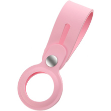 Чехол для смарт-трекера ARMORSTANDART AirTag Silicone Loop with Button Pink (ARM59157)