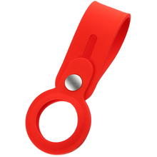 Чехол для смарт-трекера ARMORSTANDART AirTag Silicone Loop with Button Red (ARM58925)