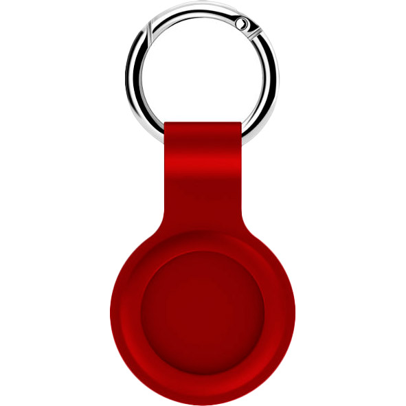 

Чехол для смарт-трекера BECOVER Silicone для AirTag Red (706404), Брелок-чохол Silicone AirTag Red (706404)