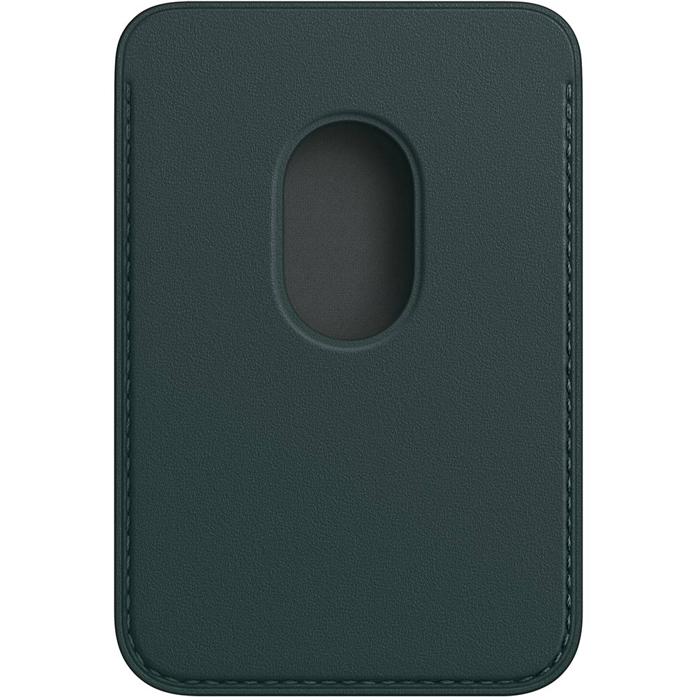 Кишеня-накладка Apple MagSafe Leather Wallet для Apple iPhone 14/13/12 Forest Green (MPPT3ZE/A) Матеріал шкіра